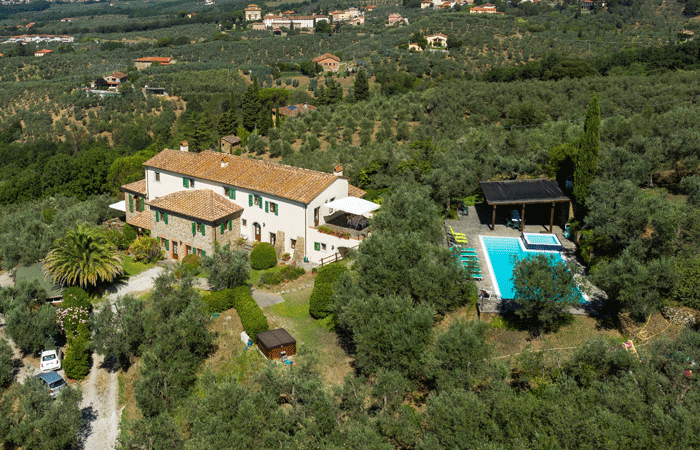 Olive Tree Suites - aerial view